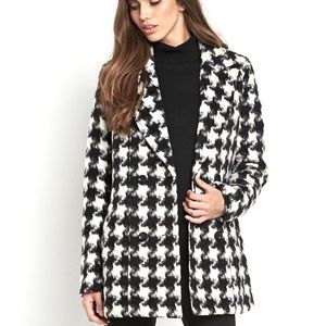 Vero Moda Blurred Houndstooth Jacket (Like New)
